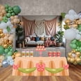 thumbnail image 3 of Boho Style Arch Backdrop Spring Plants Bohemian Drapes Curtains Living Room Home rations Photoz Studio Background, 3 of 8