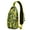 Banana Lover Sl, variant on Whimsical Mushroom Sling Backpack, Lightweight Crossbody Daypack with Fairy Tale Fungi Design, Anti-theft Travel Bag for Students and Explorers