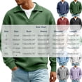 thumbnail image 5 of Long Sleeve Tops for Men Fashion Turndown Collar Solid Color Casual Top Loose Soft Comfort Athletic Tee Shirts, 5 of 5
