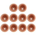thumbnail image 3 of 10pcs 3x3cm Small Mini Terracotta Pot Clay Ceramic Pottery Planter Cactus Flower Pots Succulent Nurs, 3 of 3