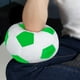 thumbnail image 5 of 2X Almohadilla de Tiro de Bola de Los Deportes de Peluche Juguete de Peluche Suave Verde, 5 of 8