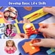 thumbnail image 4 of Activity Board, Learning Activity Board Soft Blue Early Education For Home For Children, 4 of 7