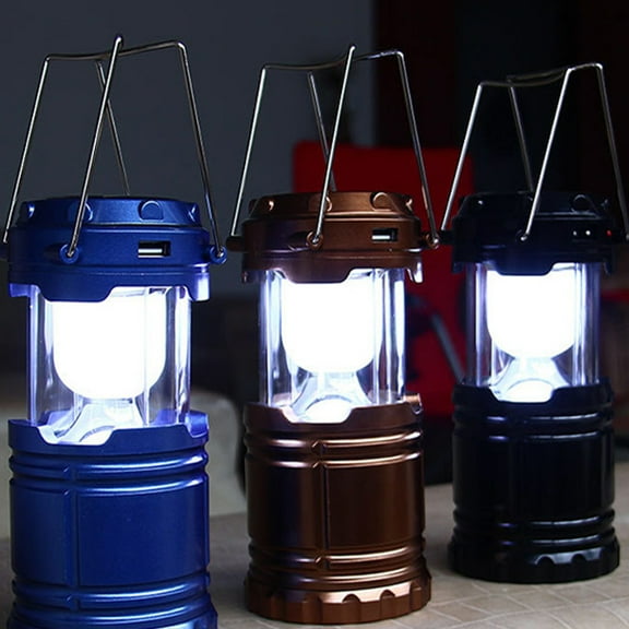 HAMPPLIES Camping Solar Lantern Rechargeable Lighting Tool 1000 Lumens Brightness 1Pcs 7.3x3.3x3.3in