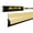 Gold Anodized, variant on JELOSTONE 2 Pack – 48'' Door Bottom Sweep with Drip Cap (Clear Anodized) – Fire Rated Weather Stripping Door Seal Draft Stopper with Eco-V Vinyl Insert for Exterior & Interior Doors, JS-NV345