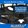 thumbnail image 2 of HubStar Hubcap Ford Transit 150, 250, and 350 Van, 2015-2024, Premium Replacement 16-inch (Gloss Black, 1 Piece), 2 of 7