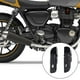 thumbnail image 5 of Reposapiés traseros para motocicleta, reposapiés, pedales de apoyo para Bonnevill 120 2016-2021 Negro, 5 of 8