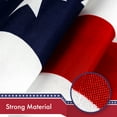thumbnail image 5 of G128 5 Pack: American USA Flag | 4x6 Ft | LiteWeave Pro Series Printed 150D Polyester | Country Flag, Indoor/Outdoor, Vibrant Colors, Brass Grommets, Thicker and More Durable Than 100D 75D Polyester, 5 of 7