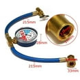 thumbnail image 5 of Qianli R134a A/c Car Air Conditioning Refrigerant Charging Meter Kit Hose Gauge, 5 of 5