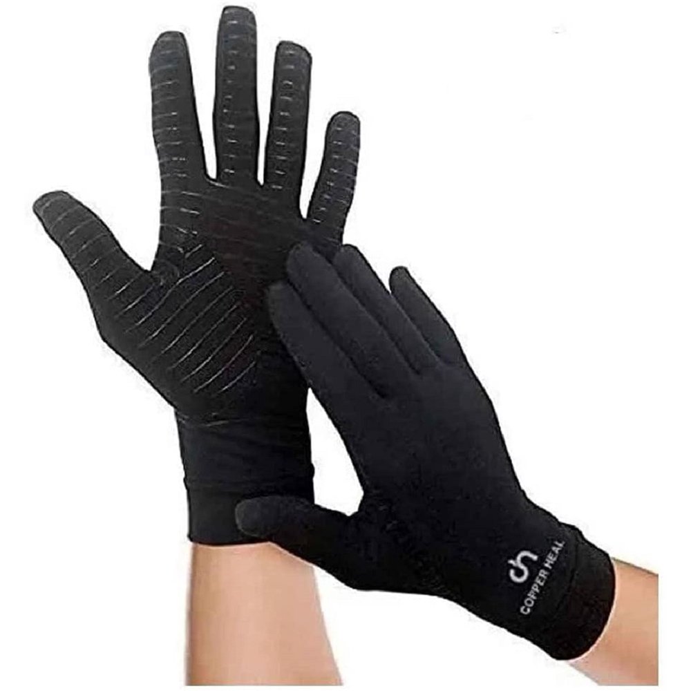 COPPER HEAL Arthritis Compression Gloves Best Copper Glove Unisex