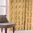 thumbnail image 2 of Voile Semi Sheer Curtains Set of 2, Solid Sheer Curtain Scarf Drapes Rod Pocket Crushed Window Panels for Bedroom Living Room Kitchen, 2 PCS Vines Leaves Tulle Door Window Curtain Drape, 2 of 4