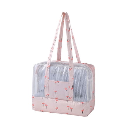 Large Capacity Women Sports Fitness Bags Handbag Shoulder Pouch Towels Swimming Bag Swimsuit Storage Bag Beach Bags Toiletry Organizer #11