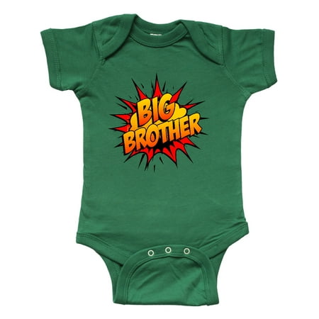 

Inktastic Big Brother Super Hero Gift Baby Boy Bodysuit