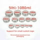 thumbnail image 4 of Caja de aluminio de 5 ml a 750 ml, caja de aluminio sellada con hilo para té, dulces, embalaje de cosméticos, cremas, subenvases, latas de aluminio pequeñas, 4 of 6