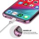 thumbnail image 5 of Funda ILUV Vyneer para iPhone XR Transparente Rosa iLuv Vyneer, 5 of 7