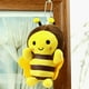 thumbnail image 2 of WORGEOUS LLavero de decoración de abeja rellena, mochila, colgantes de felpa, decoraciones de llavero de abeja de peluche, 2 uds., 2 of 9