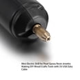 thumbnail image 3 of Riwesomey Taladro eléctrico portátil de mano, Cable profesional, interruptor de botón de encendido, interfaz USB, artesanías de carpintería para el Joyas, gemas y relojes Riwesomey TO009963-01, 3 of 6