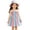 Multicolor, variant on Toddler Girl Dress Print Ruffle Sleeveless Baby Girl Dresses Summer Beach Casual Sundress with Matching Hat