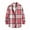 Pink, variant on Mens Flannel Shirts Long Sleeve Button Down Shirt with Pocket Casual Shirts Work Shirts for Men Brown