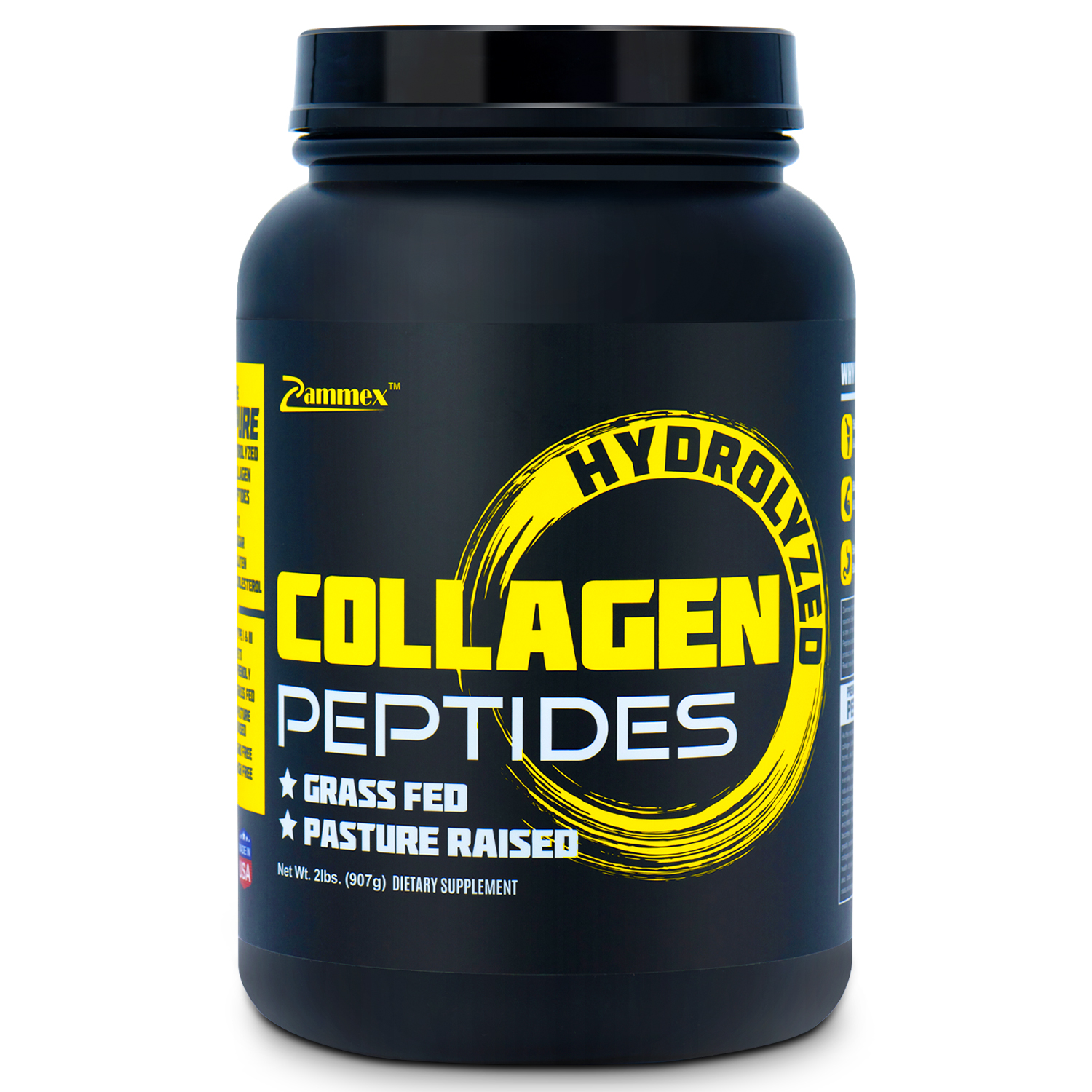 Zammex Collagen Peptides Powder-2lb Unflavored,Hydrolyzed Collagen Peptides Types IIII,Pasture-Raised Grass Fed, Non-GMO, Gluten-Free,Hair, Skin, Nail, Joint Support Supplement - Walmart.com Zammex Collagen Peptides Powder-2lb Unflavored,Hydrolyzed Collagen Peptides Types IIII,Pasture-Raised Grass Fed, Non-GMO, Gluten-Free,Hair, Skin, Nail, Joint Support Supplement - Walmart.com