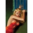 thumbnail image 1 of The Prisoner - Pulp Cover-Fine Art Canvas Print (20" x 30"), 1 of 1