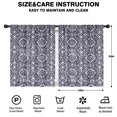 thumbnail image 2 of Blackout Kids Curtains,Boho Bohemia Flower Childrens Insulated Curtains Set Of 2,Bedroom Essentials,Toddler Room Decor 42"x54"(106x137cm), 2 of 4