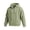 Mint Green #164, variant on Waffle Knit Hoodies for Men Full Zip Sweatshirt Hooded Cardigan with Pocket Loose Fit Drawstring Athletic Jackets