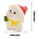 thumbnail image 3 of Adornos navideños, muñecos navideños, paisajes navideños, decoración de escenas nevadas, lindos e interesantes muñecos de nieve de resina, adecuados para ambientes festivos, regalos, muñecos navideños, 3 of 6