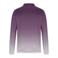 thumbnail image 4 of Blusa y camisa de manga larga con cuello alto para hombre, ropa deportiva para el hogar, pijamas, camiseta de color liso, blusa deportiva de poliéster para hombre, 4 of 4