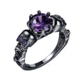 thumbnail image 2 of idealesgarden matusfreund punk joyas accesorios mujeres niñas para navidad M Salvador anillo de moda, 2 of 10