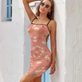 thumbnail image 2 of Terrazzo Robe Mortadella Slip Tenue de festival Robes pour Femmes gala, 2 of 4