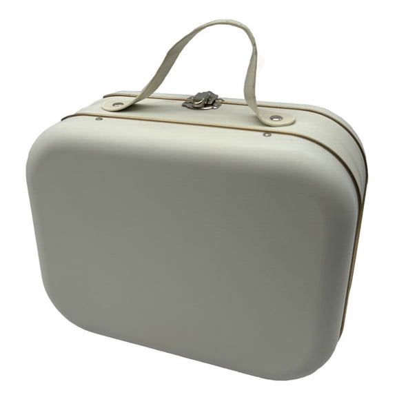 Heavy Duty Tin Storage Box Featuring Carrying Handle And Retro Storage Box For Secure Possessions