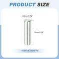 thumbnail image 2 of Uxcell 110Pcs Dowel Pin 3mm x 10mm Shelf Support Pin 304 Stainless Steel Shelf Pegs, 2 of 6