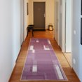 thumbnail image 1 of Contemporary Decorative Rug, 3 Dimensional Cubes Geometric Modern Abstraction Square Shapes Print, Quality Carpet for Bedroom Dorm and Living Room, 6 Sizes, Pale Fuchsia, by Ambesonne, 1 of 2