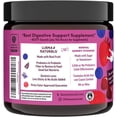 thumbnail image 5 of Llama Naturals Kids Probiotic with Prebiotic Fiber, Vegan, Organic Prebiotics and Probiotics Gummies for Gut Health Support, Toddler Real Fruit Gummy Vitamins, No Added Sugar Cane, Mixed Berry, 60 Ct, 5 of 9