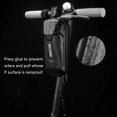 thumbnail image 3 of Electric Scooter First Bags Universal Hard Shell Front Beam Package Waterproof Bike Packet Handlebar Storage PU EVA Case 150x120x290mm, 3 of 9