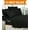 Black, variant on Elegant Comfort 4-Piece KING- Smart Sheet Set! Soft 1500 Series Wrinkle and Fade Resistant with Side Storage Pockets on Fitted Sheet, King, Black