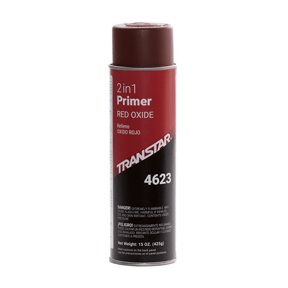 Transtar Autobody Products 4623 - 2 in 1 Primer - 20 oz Aerosol Can - Red - 15 to 20 Minute Dry Curing
