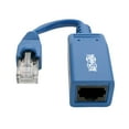 thumbnail image 2 of Tripp Lite Cisco Console Rollover Cable Adapter (m/f) Rj45 To Rj45, Blue, 5 In. Serial Adapter Rj-45 (m) To Rj-45 (f) 42 Ft Cat 5e/6 Mlded Blue, 2 of 5