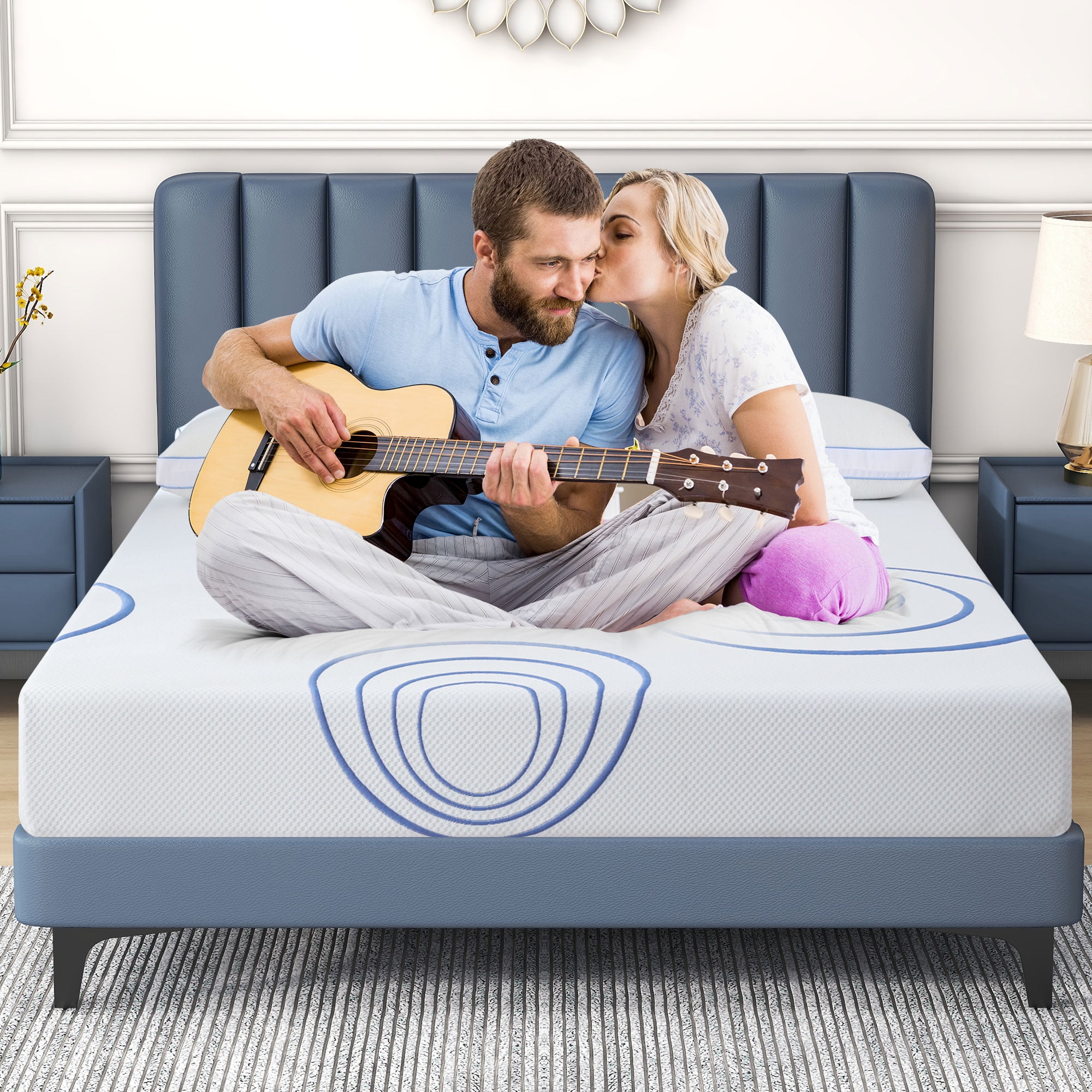Serta sleep to go gel memory foam luxury mattress deals