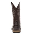 thumbnail image 4 of Men's Casual Low Boots Winter Boots Classic Embroidered Square Toe Boots Country Boots Mid-Calf Western Cowboy Boots, 4 of 6