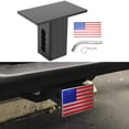 thumbnail image 1 of Metal Trailer Hitch Cover, Impact  Trailer Hitch Cover  For Truck, 1 of 8