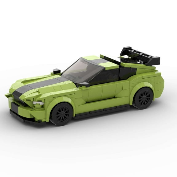 380PCS Mustang GT MOC(compatible with mainstream brands)Speed RacinChampions g Car Sports Model Garage Sets Building Blocks Famous Racers City Vehicle Technique DIY Bricks Toys (D 010049 )