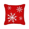 thumbnail image 1 of Funda de almohada navideña de dibujos animados, regalo de vacaciones de Papá Noel, funda de cojín cuadrada, 1 of 1