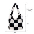 thumbnail image 1 of Bolsa Moda mujer de compras botón magnético felpa axila para otoño invierno Ndcxsfigh  Para Estrenar, 1 of 9