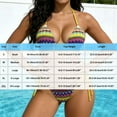 thumbnail image 3 of Conjuntos de bikini para mujer Traje de baño diario para mujer Traje de baño conservador de cuerpo unido Conjunto de playa de dos piezas Traje de baño de dos piezas para mujer Traje de baño de 2 pieza, 3 of 9