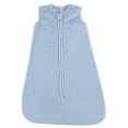 thumbnail image 1 of Hudson Baby Saco De Dormir De Felpa Unisex Para Bebé, Manta De Forro Polar, Color Azul Claro, 6-12 Meses, 1 of 1