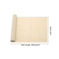 thumbnail image 2 of Uxcell 8.2ft Crepe Paper Roll, 1 Roll 10" Width Crepe Paper Roll Sheet, Beige, 2 of 5
