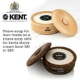 thumbnail image 5 of Kent SB2 Shaving Soap Puck Shaving Soap Refill for Men for Shaving Soap Bowl use with Shaving Brush for Men. Luxury Shave Barber Soap Made with Extracts of Lavender, Pine, and Clove. Made in England, 5 of 7