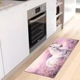 thumbnail image 6 of SKYSONIC Unicorn Pattern Pink Kitchen Mats 20"x39" Absorbent Non Slip Runner Rug Machine Washable Kitchen Floor Mat for Home Bathroom Door, 6 of 7