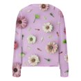 thumbnail image 5 of LOVZFMLL Cardigan pour Femmes Cardigan Décontracté à Boutons Veste Manteau de Mode Imprimée, 5 of 5
